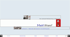 Desktop Screenshot of matheprisma.de