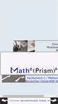Mobile Screenshot of matheprisma.de
