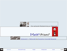 Tablet Screenshot of matheprisma.de